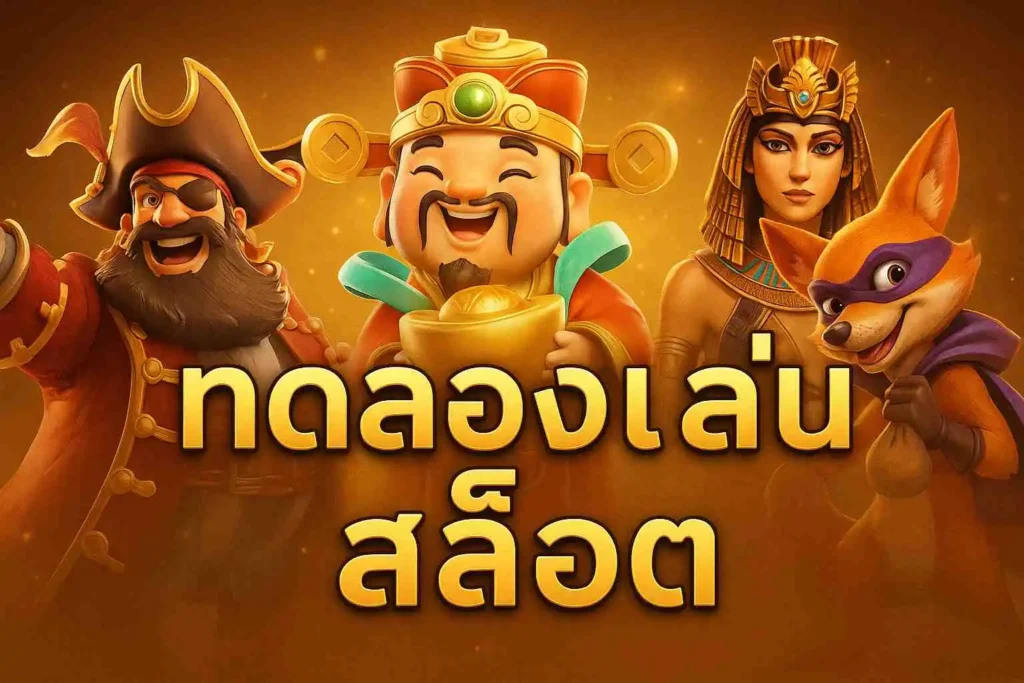 ทดลองเล่นสล็อต สล็อตทดลอง