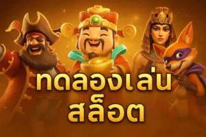ทดลองเล่นสล็อต สล็อตทดลอง